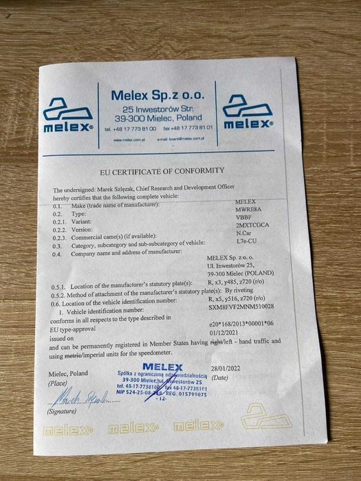 Melex 385 Stan idealny