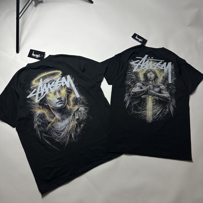 Футболка Stussy angels S,M,L,XL