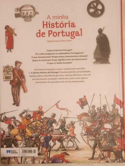 Livro "A minha História de Portugal", da Porto Editora