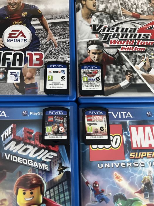 Conjunto de 5 jogos PS Vita