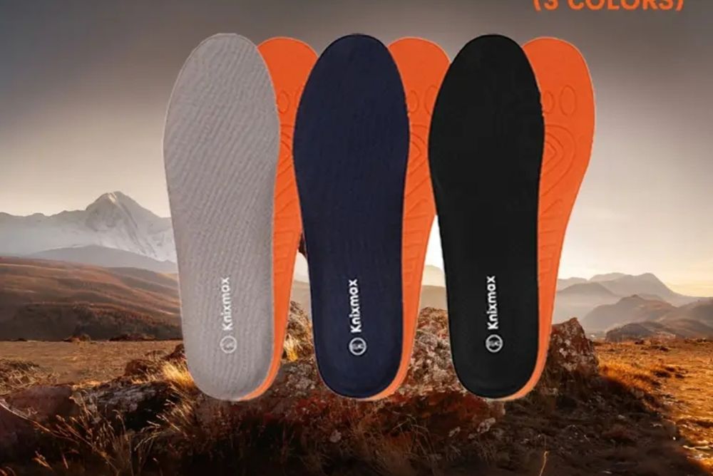 Акция!!! Стельки Knixmax   дышащие больших размеров до 47
