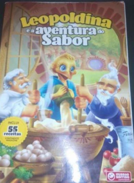 Livro Leopoldina e a aventura do sabor