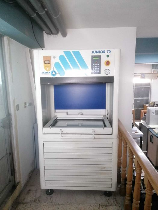 Prensa de Gravar Chapas de Offset