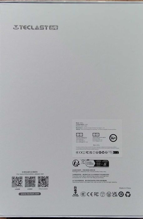 Планшет Teclast T65 Max 8/256GB Space Grey 13 дюймов 2 SIM карт