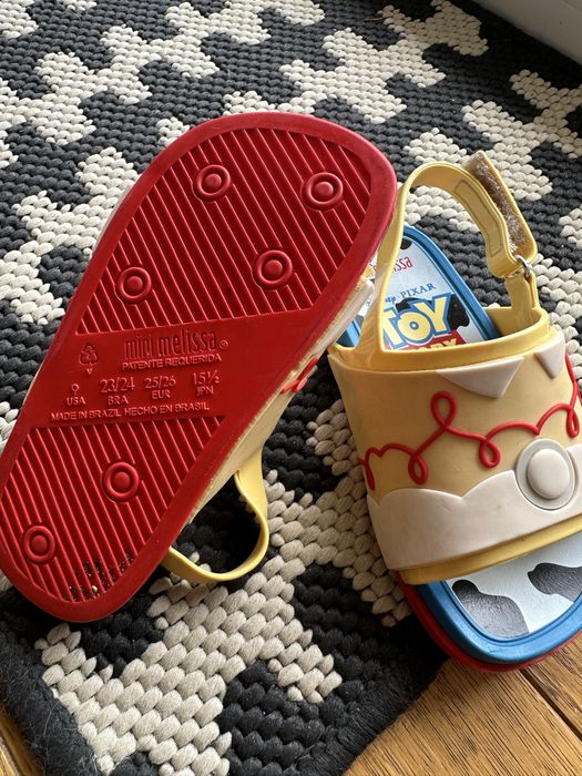 Buty do wody/klapki mini melissa disney pixar toy story 25/26