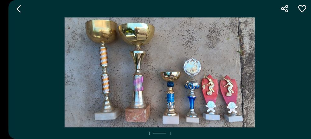 Estátuas, Troféus e afins