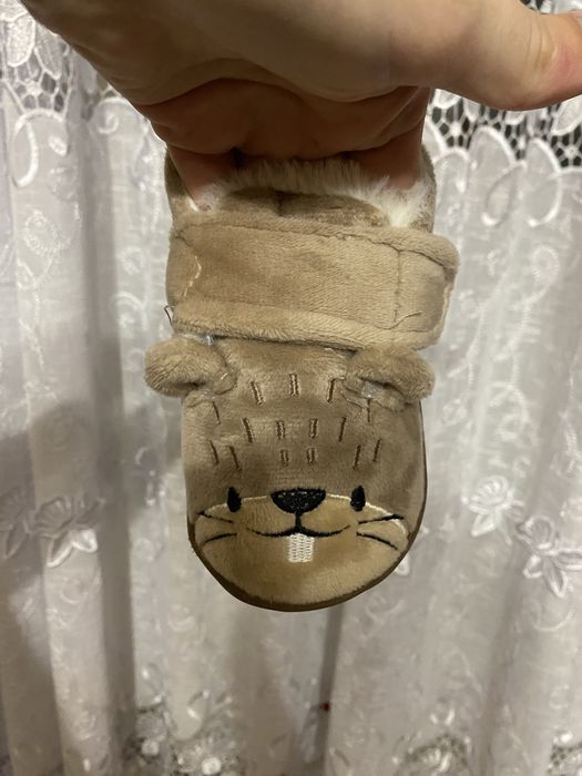 Дитячі зимні кімнатні  тапки 23-24 розмір. Стопа 15 см