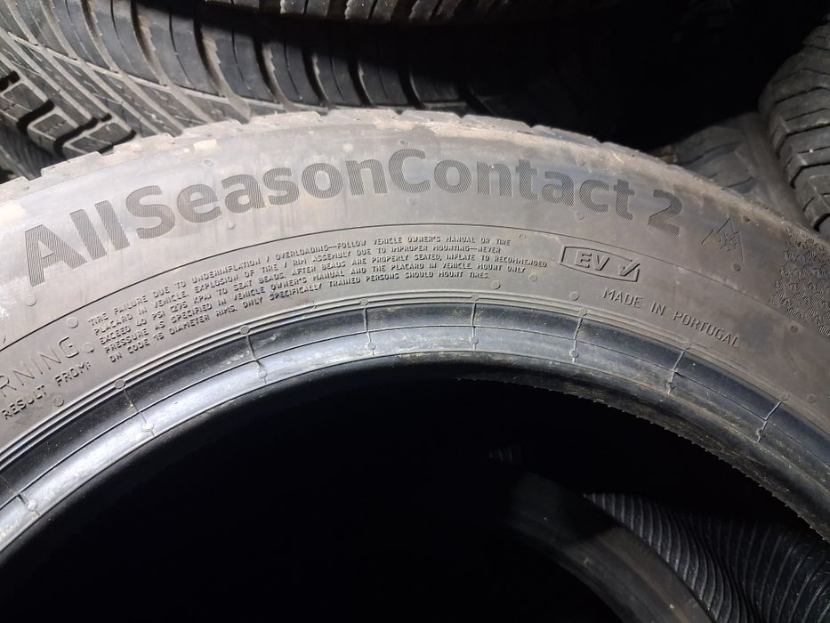 195/60 15 Continental all seasons 2 шини б/у всесезонні Комплект