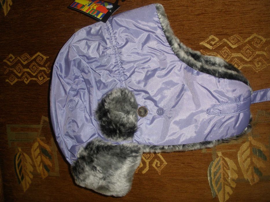 шапка зимняя на 5-10 лет