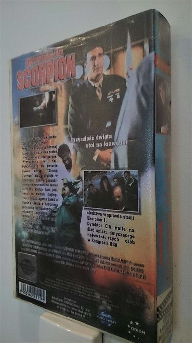 Okrutne Prawo -  OPERACJA SCORPION - Rycerz Uliczny  - VHS Filmy Magnetowid