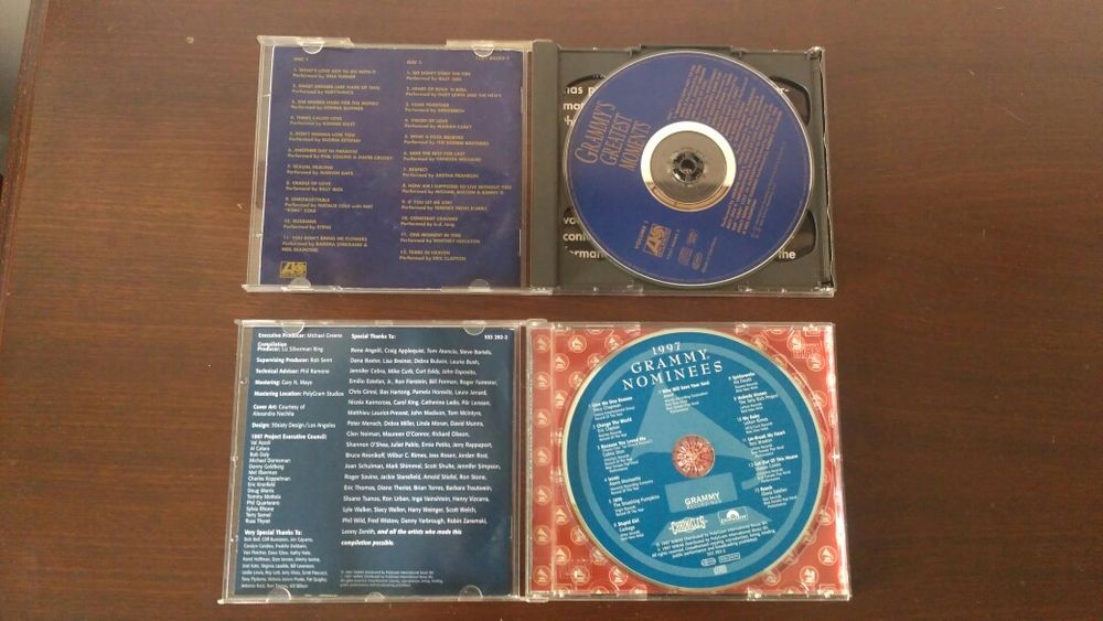 2 CDs Grammy - Grammy's Greatest Moments / 1997 Grammy Nominees