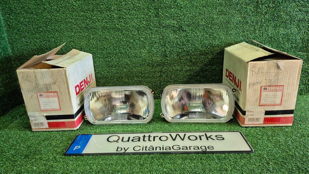 Par Otica Farol Esquerdo Direito Renault 12 R12 1973 em diante Ref. 0870-030600 NOVO