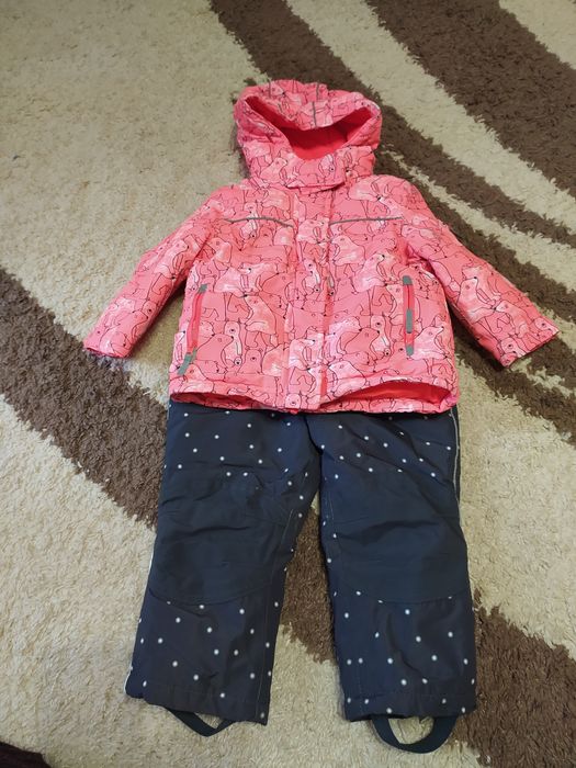 Продам зимний термокомбинезон с курткой topomini