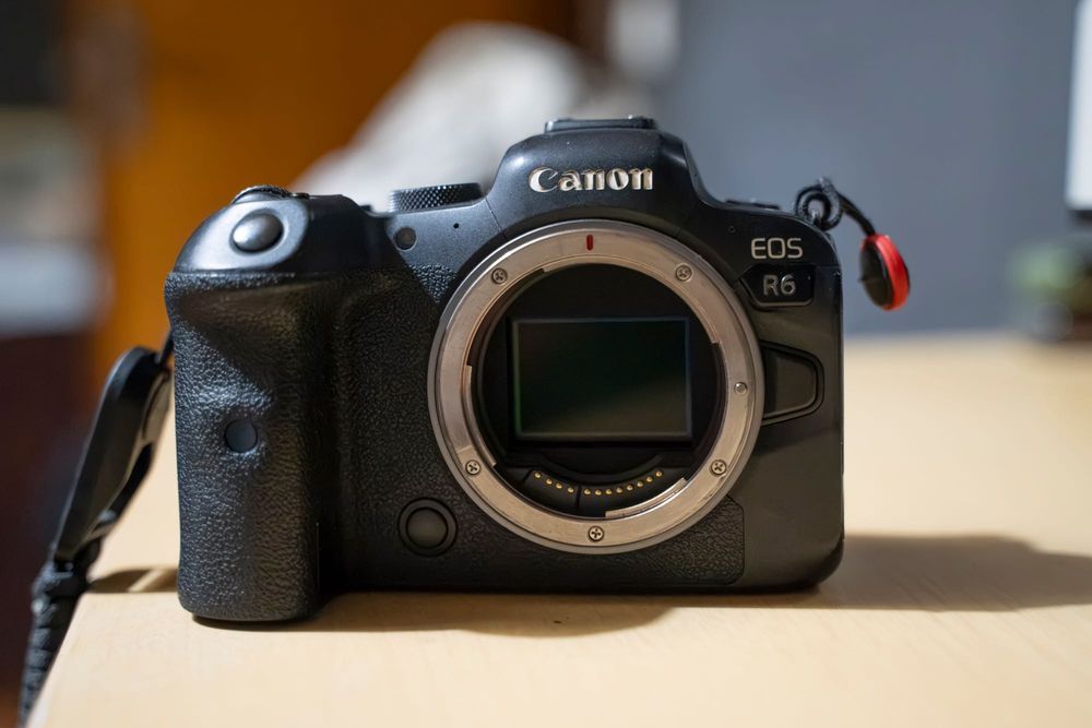 Canon EOS R6 — Corpo