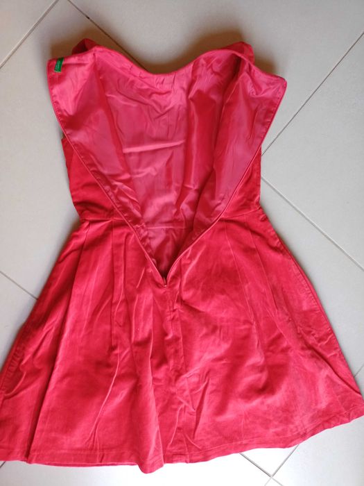 Vestido menina vermelho 11-12 anos