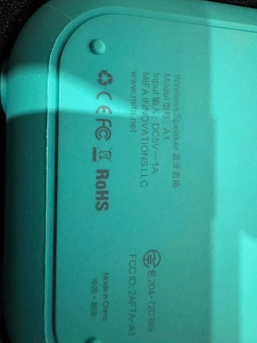 Coluna Bluetooth MIFA A1 – Como nova – com caixa