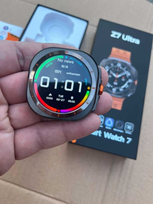 Smartwatch Z7 Ultra jak Galaxy nie Samsung Smart Watch 7 w 3 kolorach