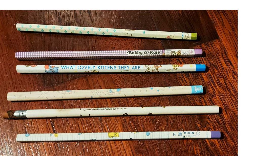 Lápis Japoneses Raros - Bobby And Kate, Kirin Japan