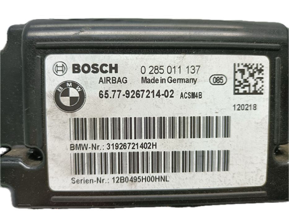 Centralina airbag BMW 1 (F20)