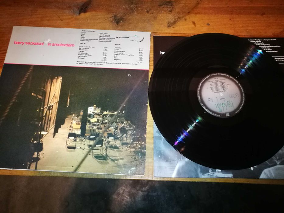 HARRY SACKSIONI (Rock Sinfónico) - Live In Amsterdam LP