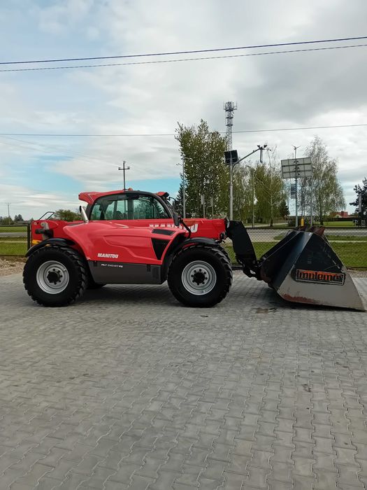 Ładowarka Teleskopowa Manitou MLT 840-137 Ps klimatyzacja łyżka stan bdb