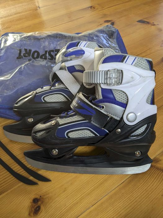 Łyżwy regulowane chłopięce 34-37