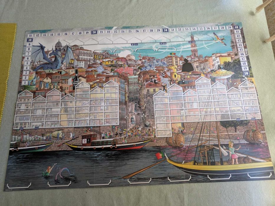Jogo de Tabuleiro "Porto" (Mebo Games) — Como Novo (Jogado 2 vezes)