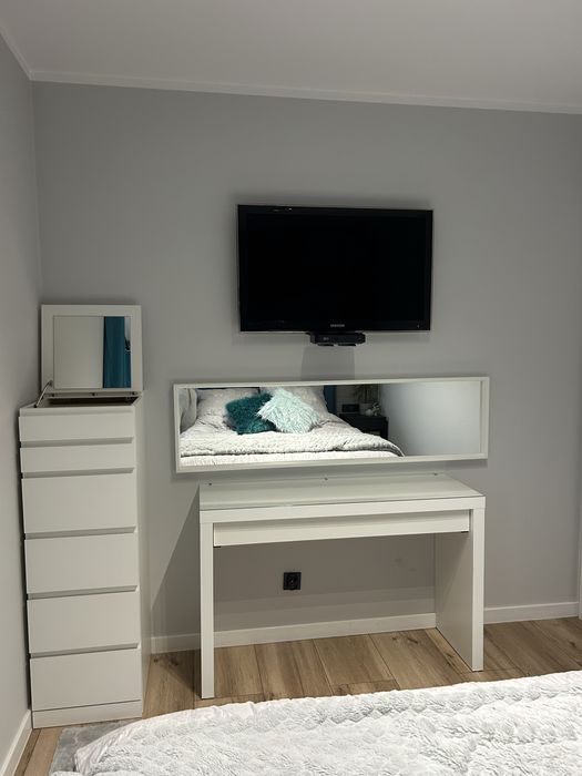 Toaletka Ikea Malm biała