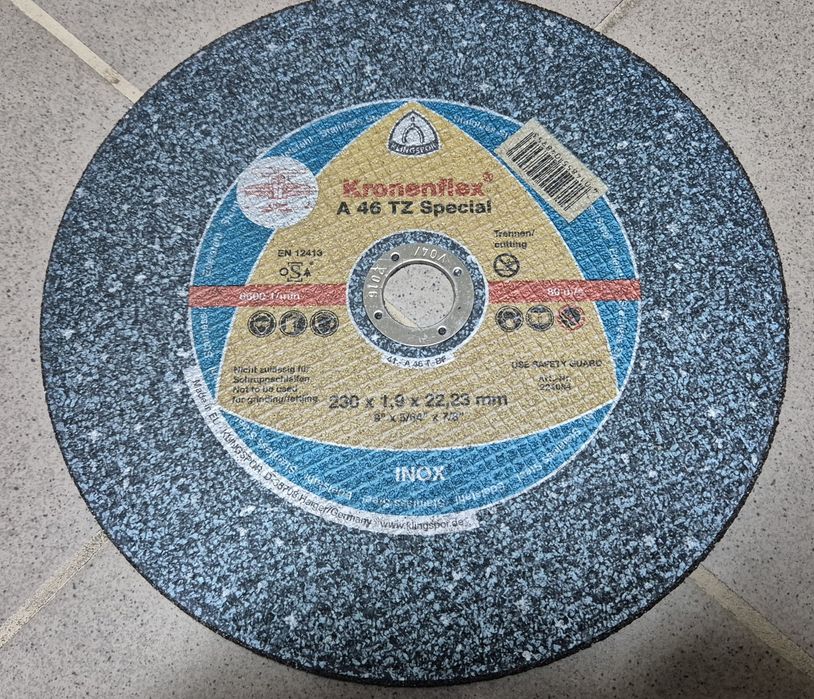 Tarcze do cięcia metalu Klingspor 230 INOX