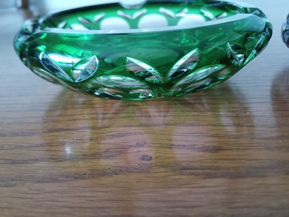 Cinzeiros em cristal double