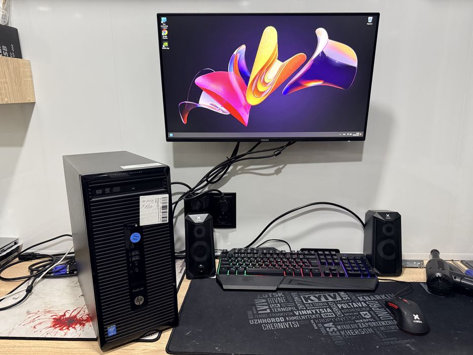 Компьютер системний блок Ігровий  intel i5+ssd256+16 ddr+ gtx 1650 OC