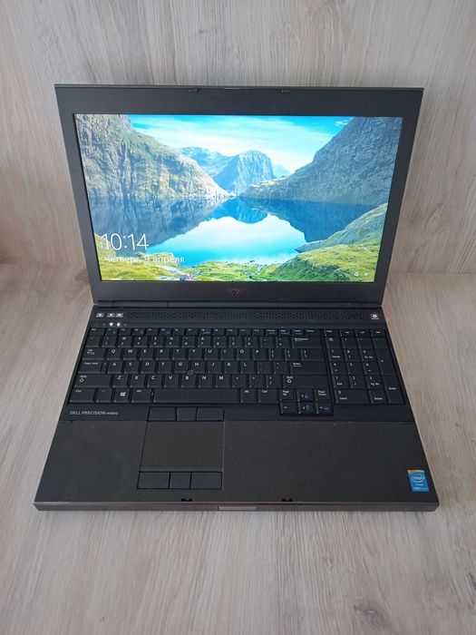 Ноутбук DELL Precision M4800 Intel i7 3.8ghz 16GB SSD 256GB mSata FULLHD Подсветка клавиатуры