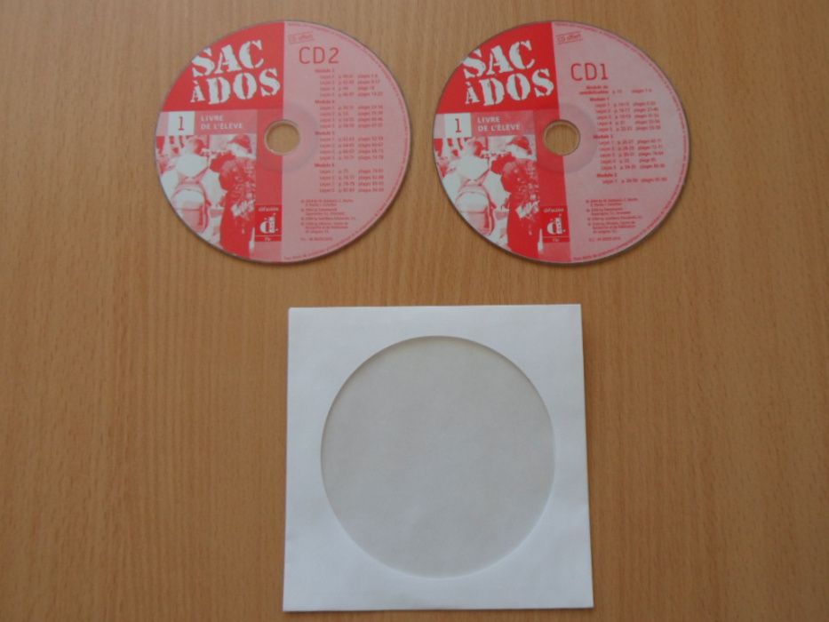 Sac a Dos -j. francuski na płycie cd .