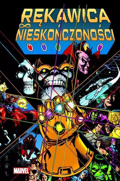 Rękawica Nieskończoności. Egmont - komiksy. Nowy Produkt