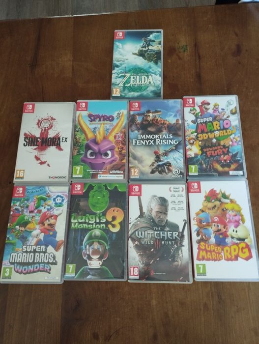 10 jogos Nintendo Switch