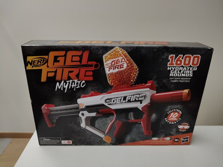 Nerf Pro Gelfire Mythic Blaster nowy
