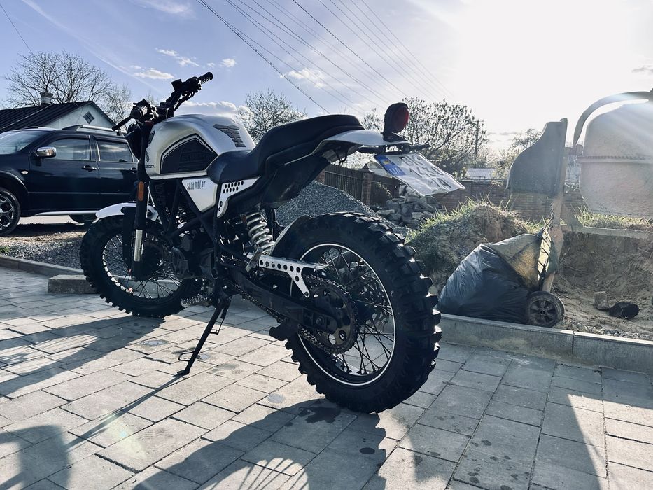 Geon Scrambler 250, 6 передач