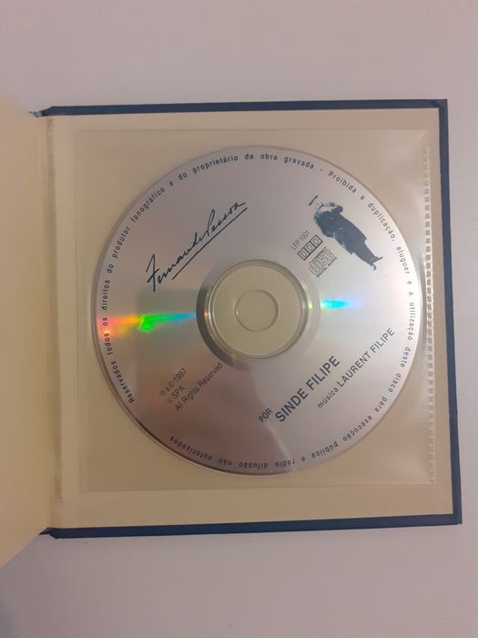 Fernando Pessoa (livro+CD) dito por Sinde Filipe