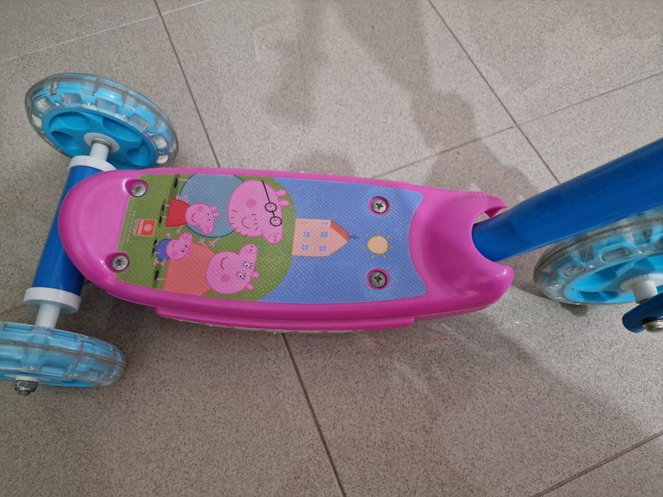 Trotinete peppa pig