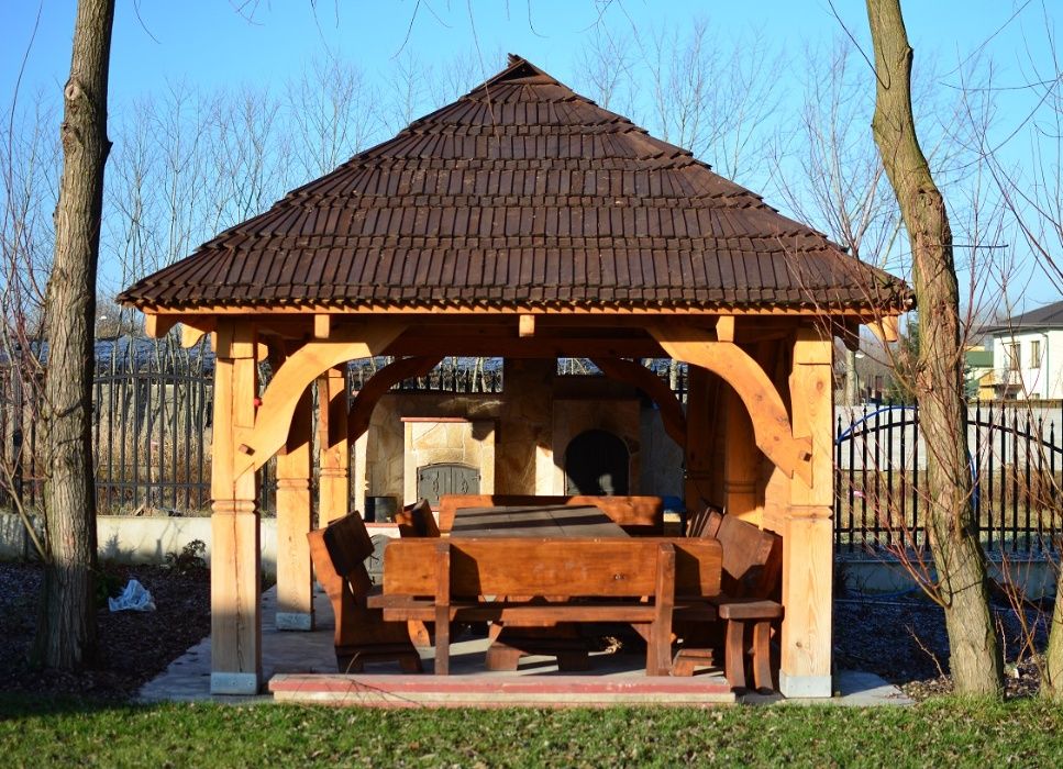 * PREMIUM * Altana Altanka Domek Biesiadny Grill. Oryginalny wzór