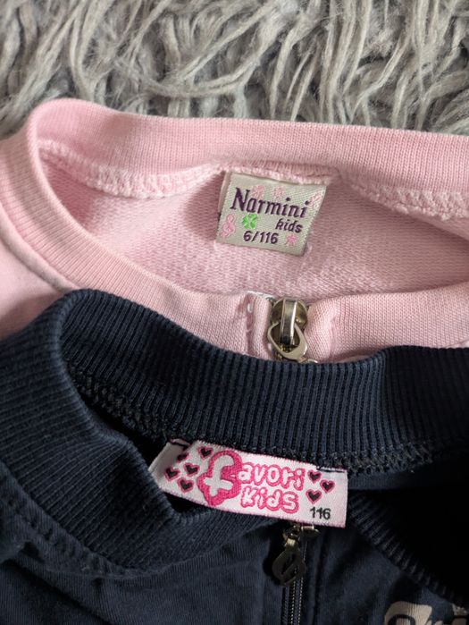 Bluzy rozpinane dziewczęce rozmiar 116