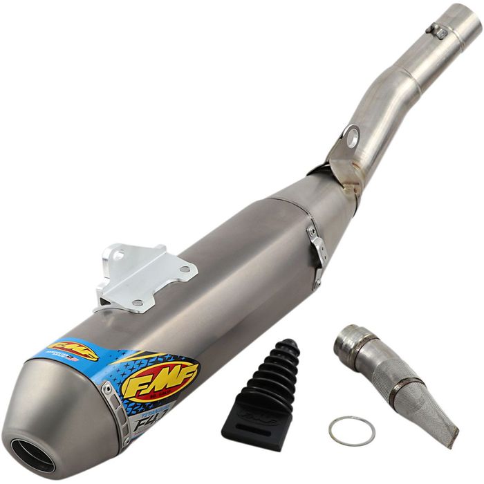 ponteira de escape fmf muffler factory 4.1 rct titanium sl (slip-on) yamaha wr / yz 450