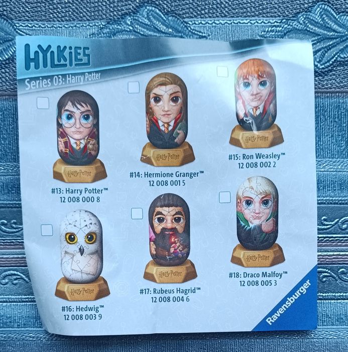 3D Пазли Hylkies (Star Wars, Marvel, Harry Potter)