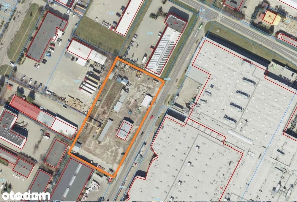 Działka obok FELICITY 7200 m² budynki biurowo/magazynowe - Widok 2