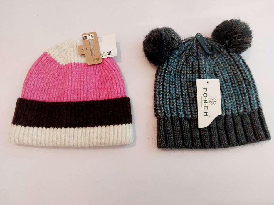 2 gorros novos com etiqueta