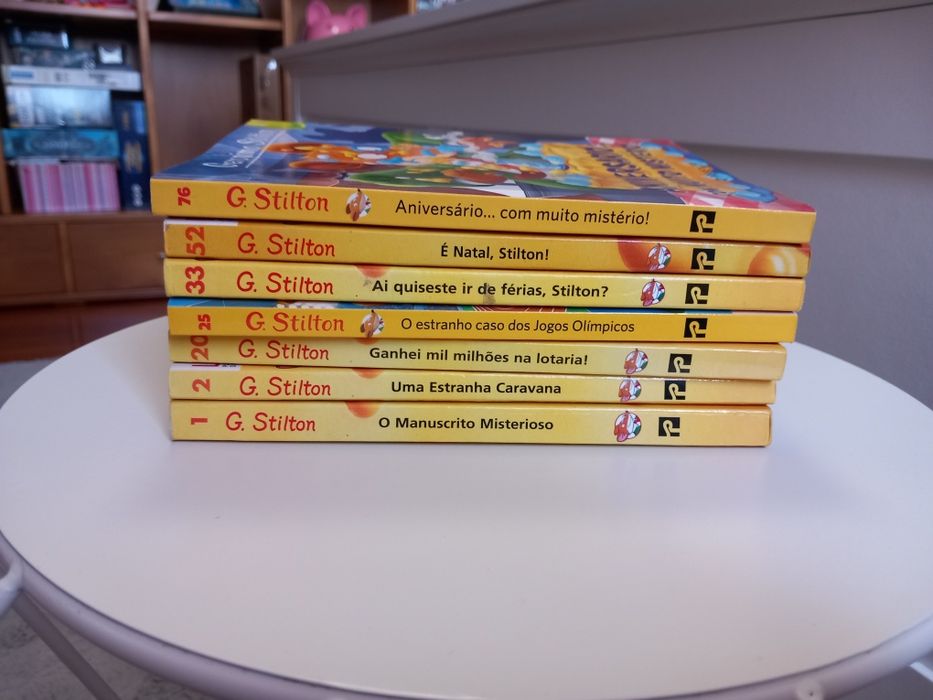 Livros Geronimo Stilton