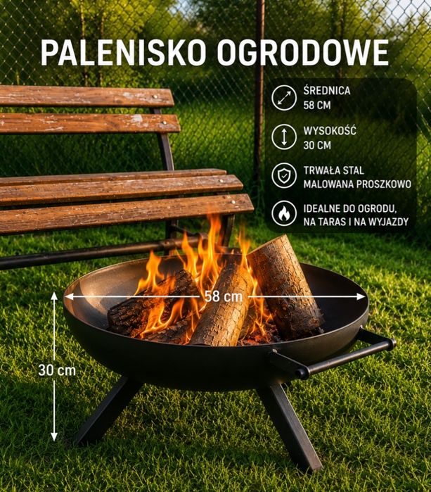 Palenisko ogrodowe 60cm