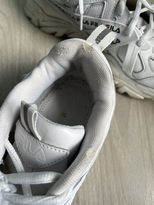 Buty Fila 39 sneakersy białe sportowe