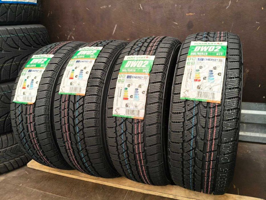 Doublestar Winter King DW02 205/55r16 26год, ЗИМОВІ НОВІ (7,6мм) не наварка