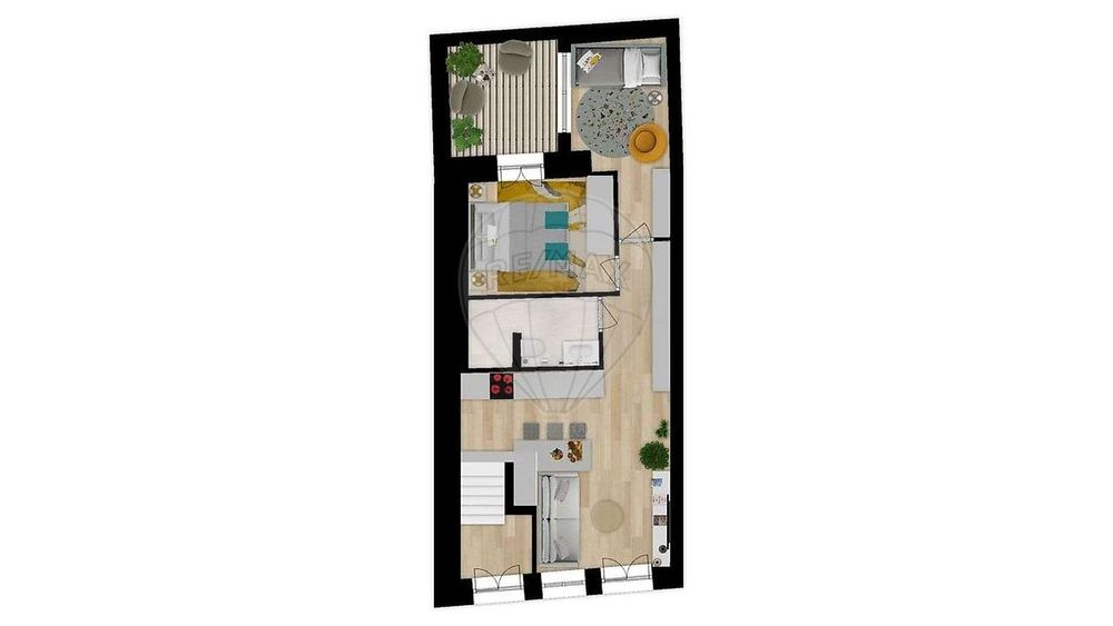 Apartamento T1 para venda